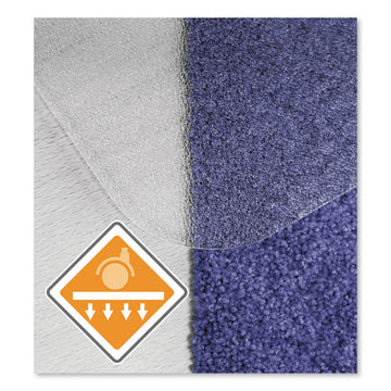 Floortex® Cleartex Unomat Anti-slip Chair Mat For Hard Floors-flat Pile Carpets, 60 X 48, Clear freeshipping - TVN Wholesale